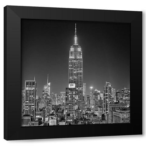 230 5th Avenue Black Modern Wood Framed Art Print by Terrible, Aurelien