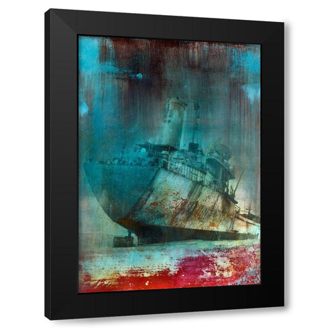 Malika I Black Modern Wood Framed Art Print by Streicher, Tibo