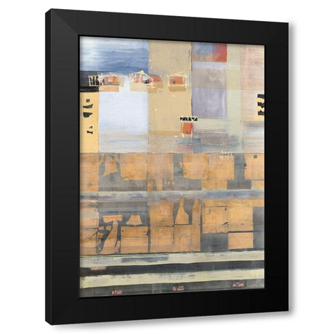 Under the Bordwalk Black Modern Wood Framed Art Print with Double Matting by Richter-Armgart, Rose