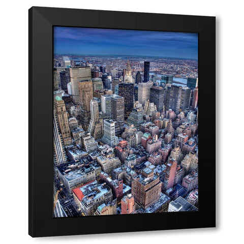 Young and Old Heroes Black Modern Wood Framed Art Print with Double Matting by Terrible, Aurelien