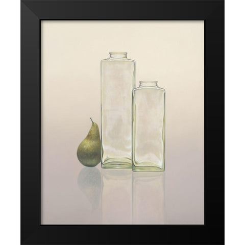 12DK1268 Black Modern Wood Framed Art Print by Delaer