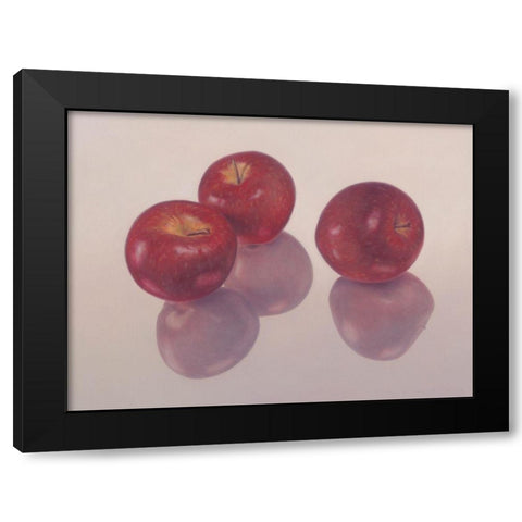 12DK1273 Black Modern Wood Framed Art Print with Double Matting by Delaer