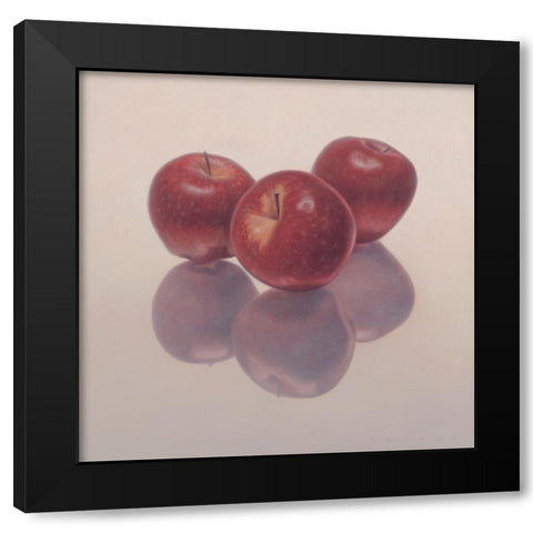 12DK1271 Black Modern Wood Framed Art Print with Double Matting by Delaer