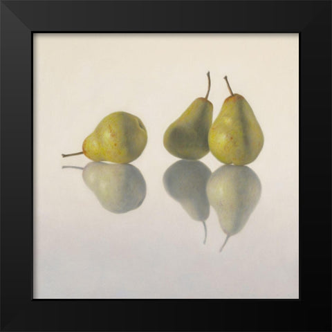 12DK1292 Black Modern Wood Framed Art Print by Delaer