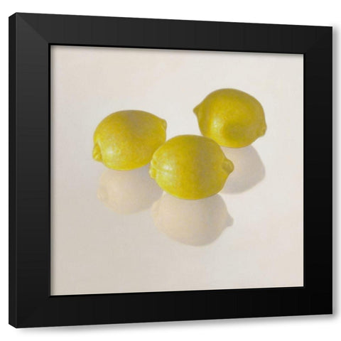 12DK1280 Black Modern Wood Framed Art Print with Double Matting by Delaer