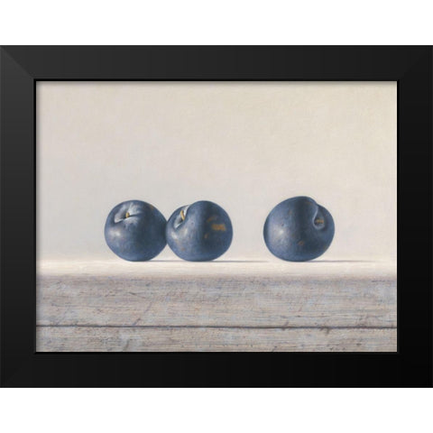 12DK1279 Black Modern Wood Framed Art Print by Delaer