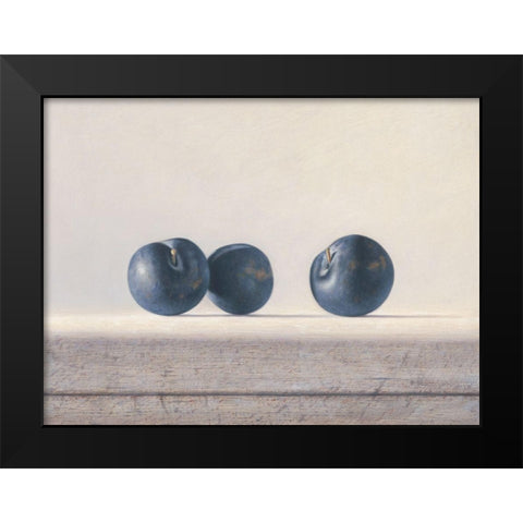 12DK1290 Black Modern Wood Framed Art Print by Delaer