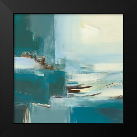 Reflets I Black Modern Wood Framed Art Print by Ball, Veronique