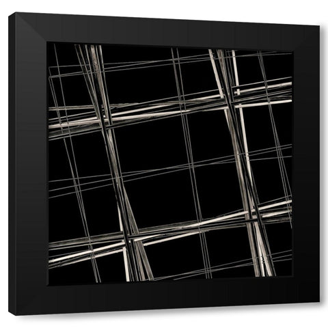 BW 11212 Black Modern Wood Framed Art Print with Double Matting by NADAL