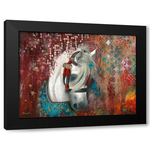 Andalusia Black Modern Wood Framed Art Print by Maugeri, Valerie