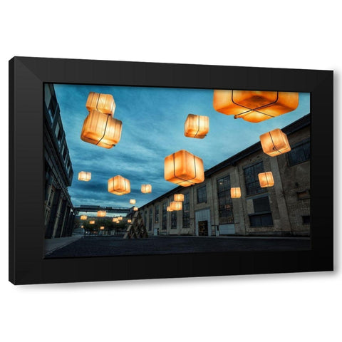 Jungkunst Black Modern Wood Framed Art Print with Double Matting by John Wilhelm is a Photoholic