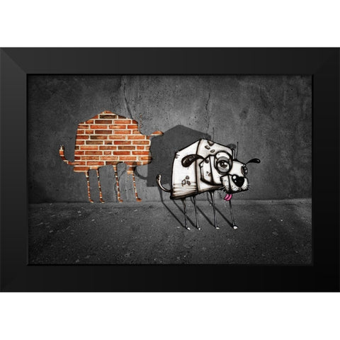 Unchained Black Modern Wood Framed Art Print by John Wilhelm is a Photoholic