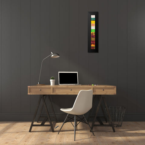Untitled VI Black Modern Wood Framed Art Print by Fahar
