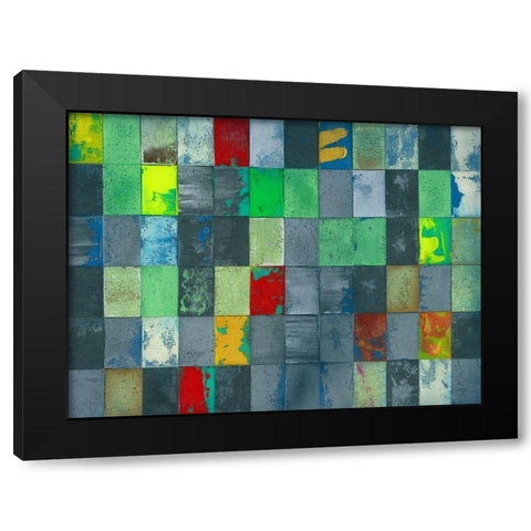 Untitled VIII Black Modern Wood Framed Art Print by Fahar