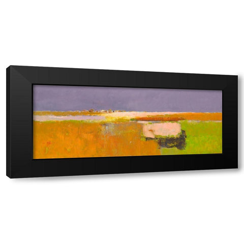 Air and Light Black Modern Wood Framed Art Print with Double Matting by Groenhart, Jan