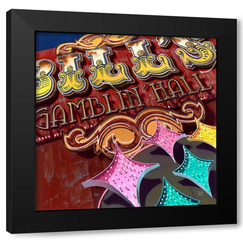 Bill s Black Modern Wood Framed Art Print with Double Matting by van Sprengel, Didier