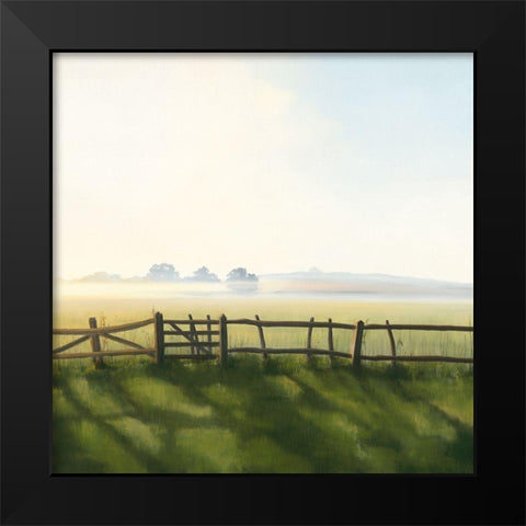 Not Just a Little Gate Black Modern Wood Framed Art Print by Reader, Dawn