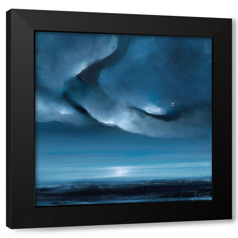 Ciel V Black Modern Wood Framed Art Print by Lamotte, Jacques