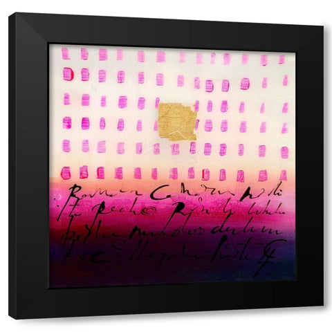 Corazon Black Modern Wood Framed Art Print by Leys, Gemma