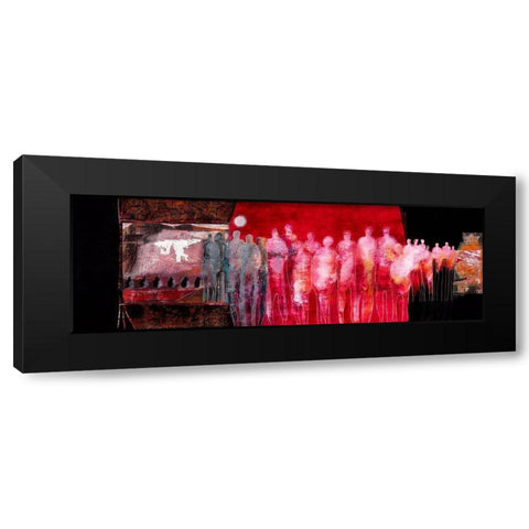 A beautiful Day Black Modern Wood Framed Art Print with Double Matting by van Ginkel, Marjolijn