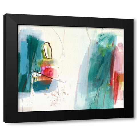 Durchbruch Black Modern Wood Framed Art Print by Schafer, Jenny