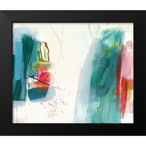 Durchbruch Black Modern Wood Framed Art Print by Schafer, Jenny