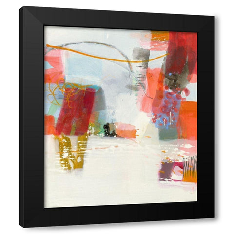 Signale Black Modern Wood Framed Art Print with Double Matting by Schafer, Jenny