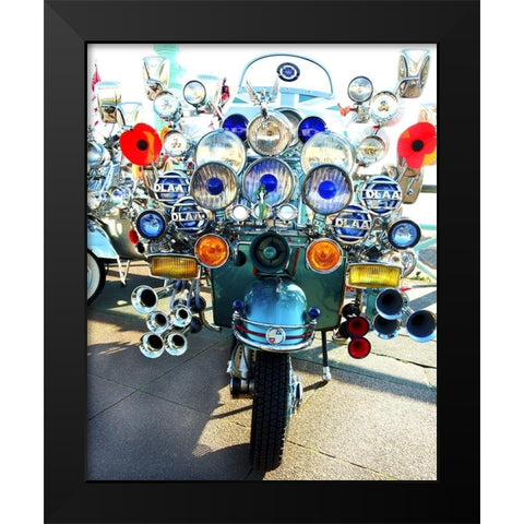 A clear View   Black Modern Wood Framed Art Print by Copeland, Gill