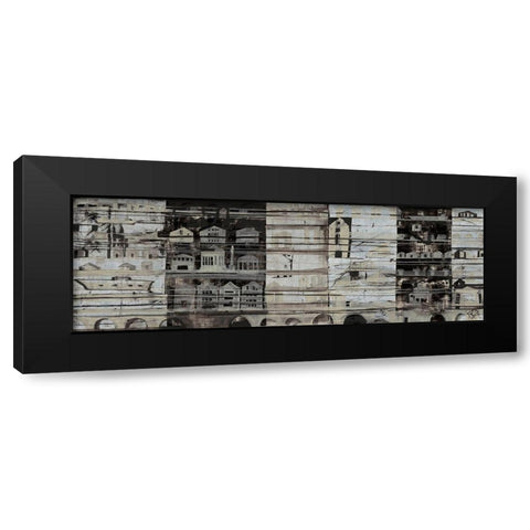 Classic City Black Modern Wood Framed Art Print by Richter-Armgart, Rose