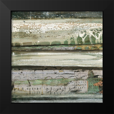 3. Silversea Black Modern Wood Framed Art Print by Richter-Armgart, Rose