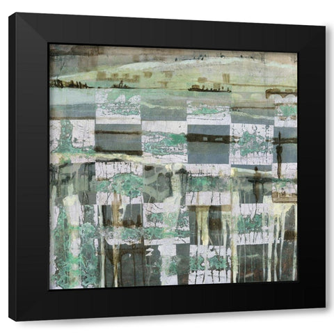 Forbidden City Black Modern Wood Framed Art Print by Richter-Armgart, Rose