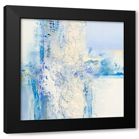 Mineral VÂ Black Modern Wood Framed Art Print with Double Matting by Ball, Veronique