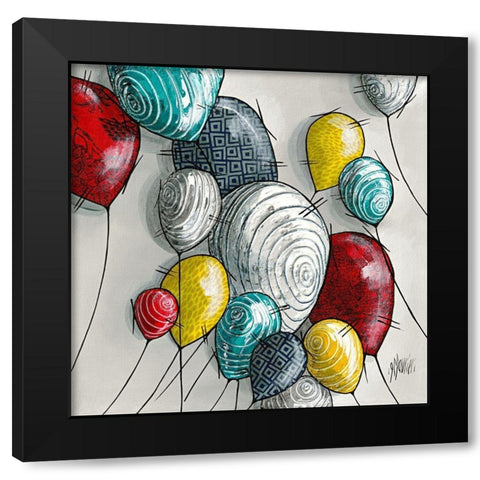 Sans titre I Black Modern Wood Framed Art Print by Maurier, Geraldine