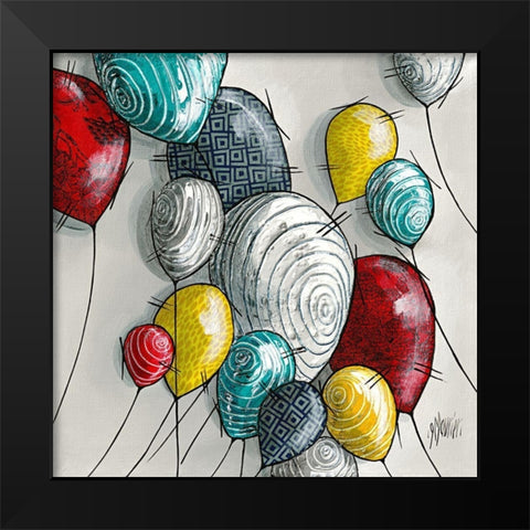 Sans titre I Black Modern Wood Framed Art Print by Maurier, Geraldine