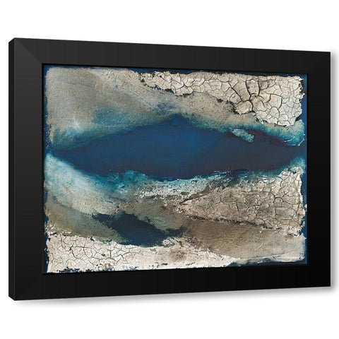 Fiordo II Black Modern Wood Framed Art Print by Kotyba, Marion