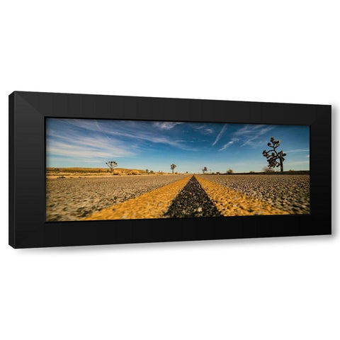 Joshua Black Modern Wood Framed Art Print with Double Matting by Lichtenwalter, Tom