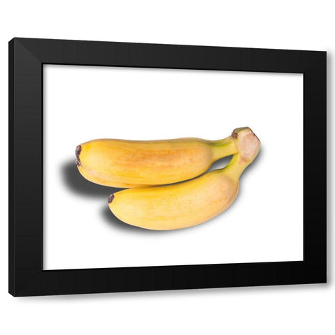 Bananas Black Modern Wood Framed Art Print with Double Matting by Brosius, Volker