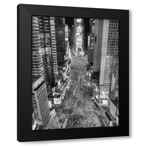 Renaissance Black Modern Wood Framed Art Print with Double Matting by Terrible, Aurelien