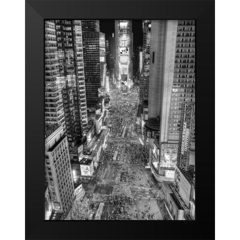 Renaissance Black Modern Wood Framed Art Print by Terrible, Aurelien