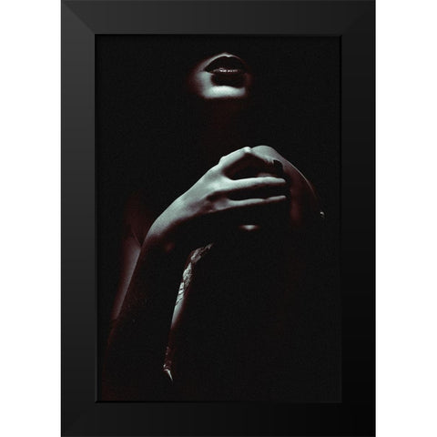Strength Black Modern Wood Framed Art Print by Milillo, Marco