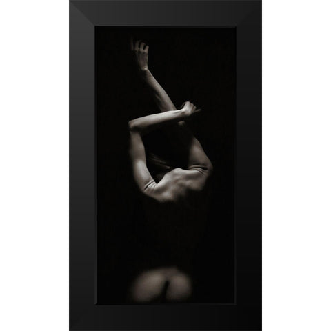 Grace Black Modern Wood Framed Art Print by Milillo, Marco