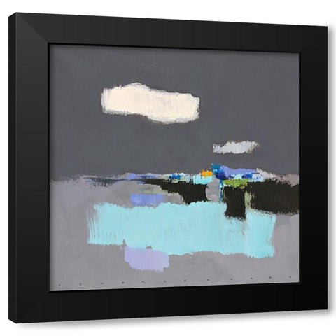 Ohne Titel IV Black Modern Wood Framed Art Print by Groenhart, Jan