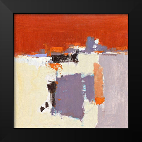 Ohne Titel VII Black Modern Wood Framed Art Print by Groenhart, Jan