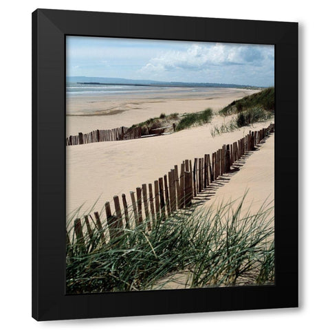 Drifting Sands Black Modern Wood Framed Art Print with Double Matting by Copeland, Gill
