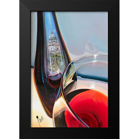 Couleurs DItalie 2019 Black Modern Wood Framed Art Print by Heneuy, William