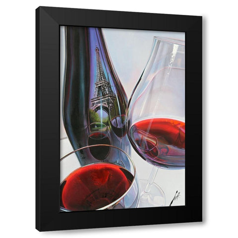 Reflets de France 2019 Black Modern Wood Framed Art Print by Heneuy, William