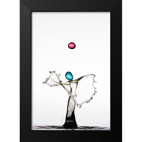 Bohemian Lady Black Modern Wood Framed Art Print by Sanchez, Manuel