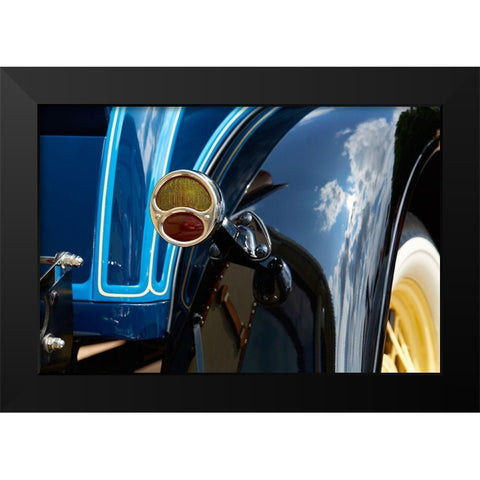 Classic Car VI Black Modern Wood Framed Art Print by Hillert, Peter
