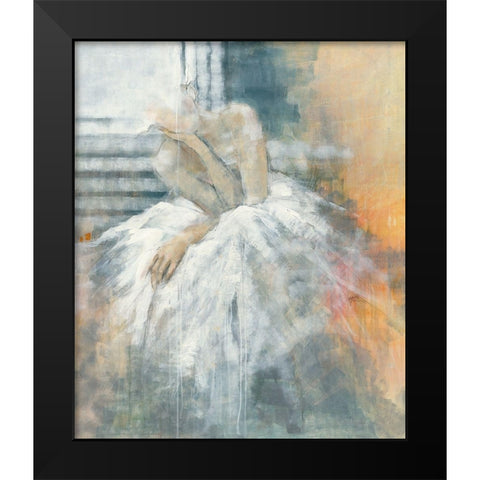 Light Black Modern Wood Framed Art Print by Declercq, Huguette