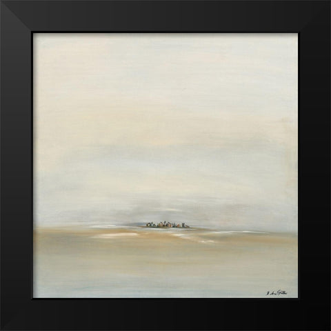 Manhattan Black Modern Wood Framed Art Print by Arns-Muller, Monika